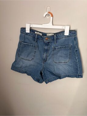 Universal Thread Blue High-Rise Pocket Denim Shorts